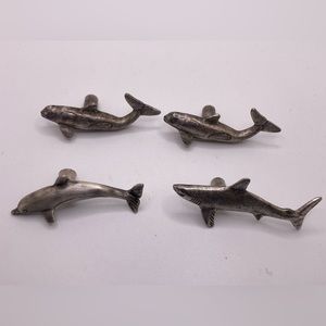 Bottle Nose Dolphin, Pilot Whale and Great White Shark Handle Pulls